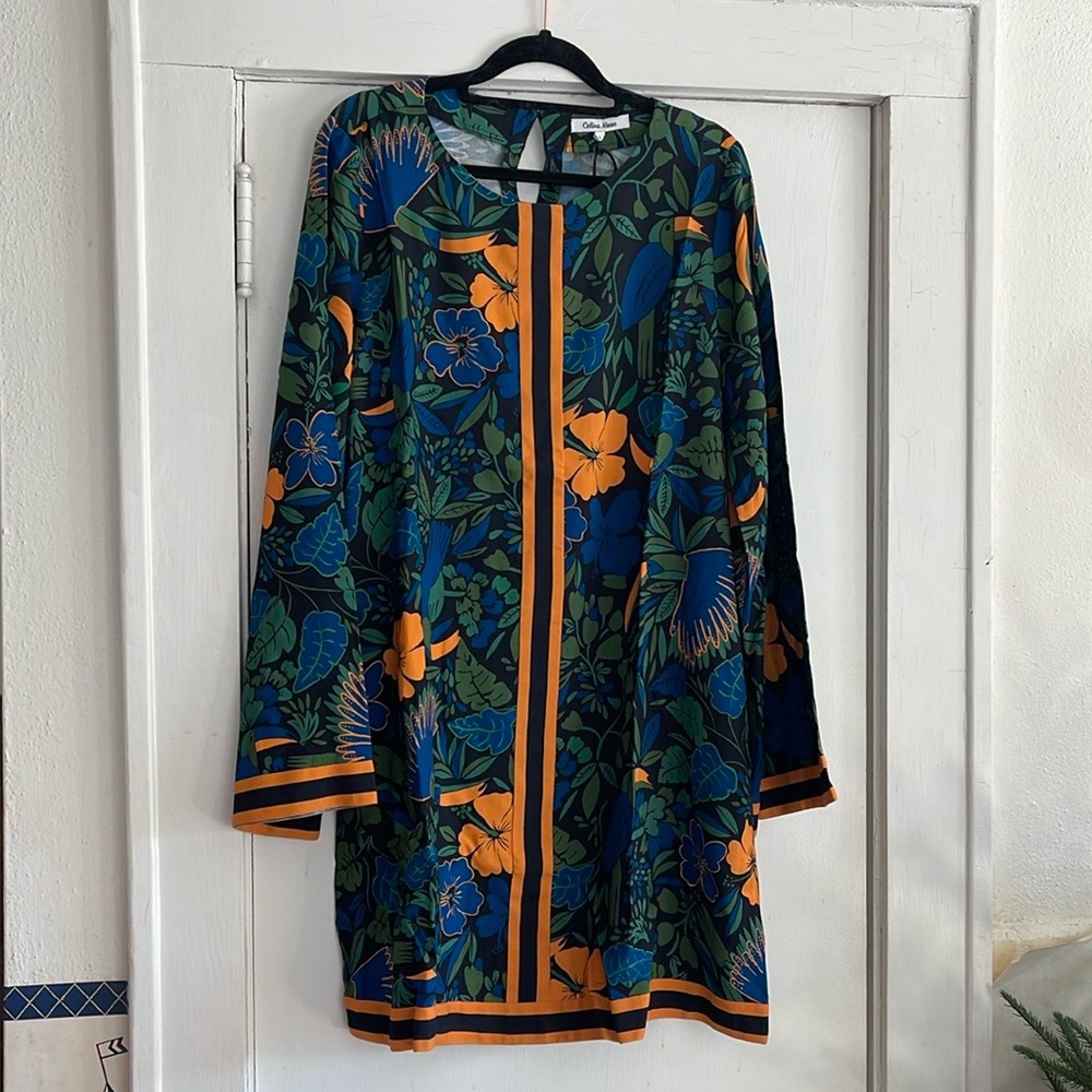 ** NEW*** PRICE DROP** Amazing sz Lg Celina Moon shift/ tunic dress..